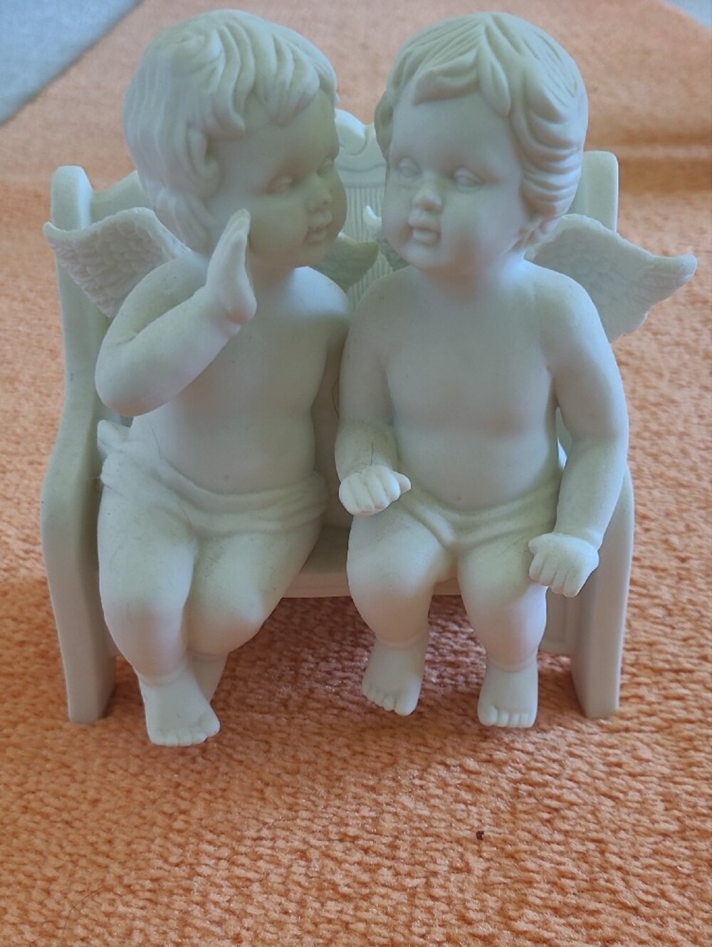 White Kids Bath & Skin Decorative Angel Figurine